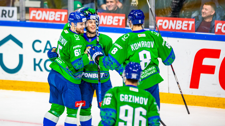 «Салават Юлаев» обыграл «Северсталь» в Уфе