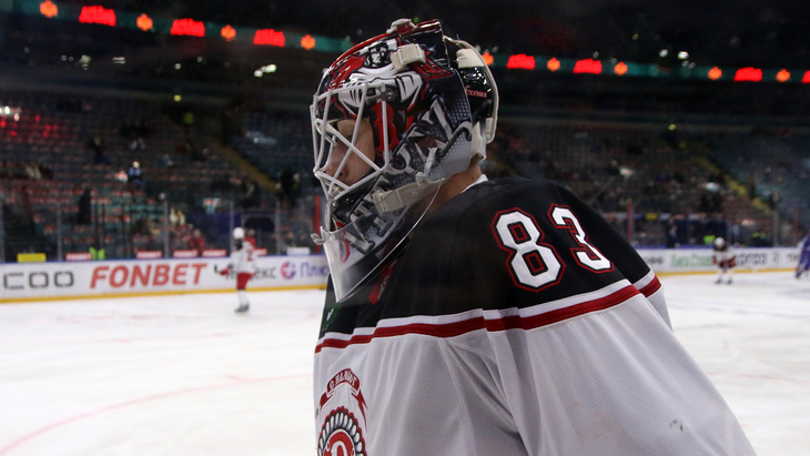 Максим Дорожко — голкипер «Витязя»