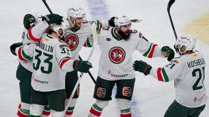 «Ак Барс» в матче со СКА