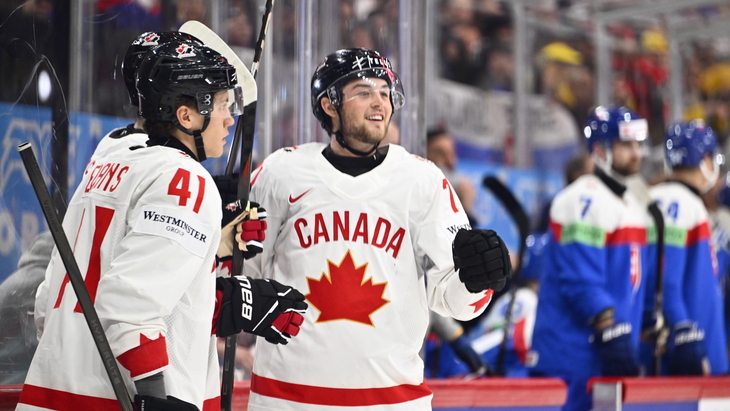 Канада разгромила Словакию