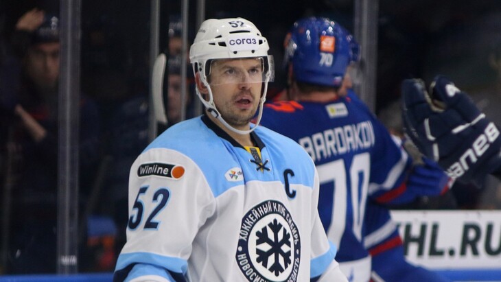 Сергей Широков, игрок хоккейного клуба «Сибирь»