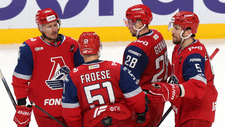 «Локомотив» в матче против СКА