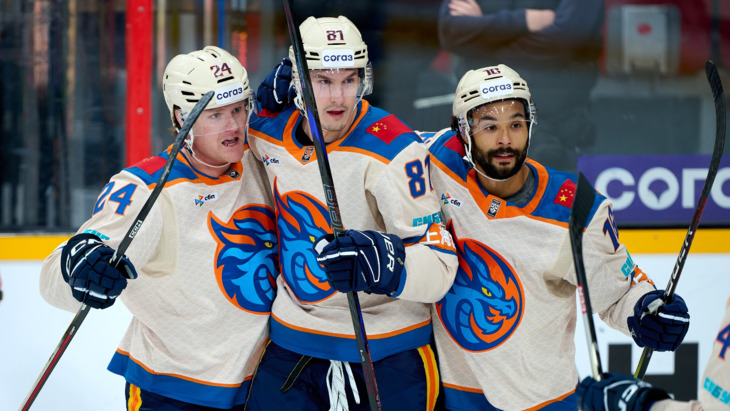 «Шанхайские Драконы» обыграли «Северсталь»