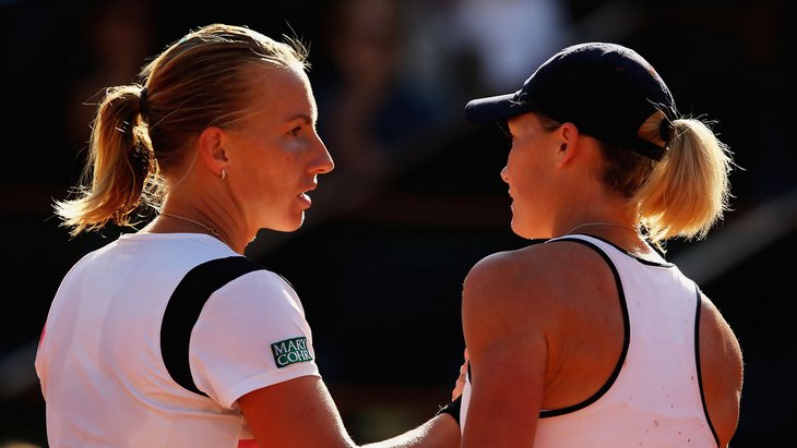 Светлана Кузнецова и Саманта Стосур