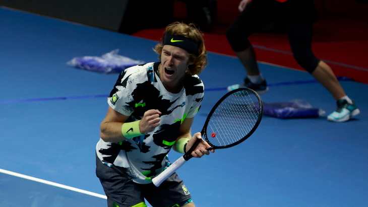 Андрей Рублев в прошлом году стал победителем турнира в Санкт-Петербурге