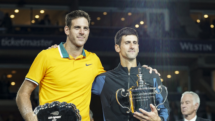 Хуан-Мартин дель Потро и Новак Джокович