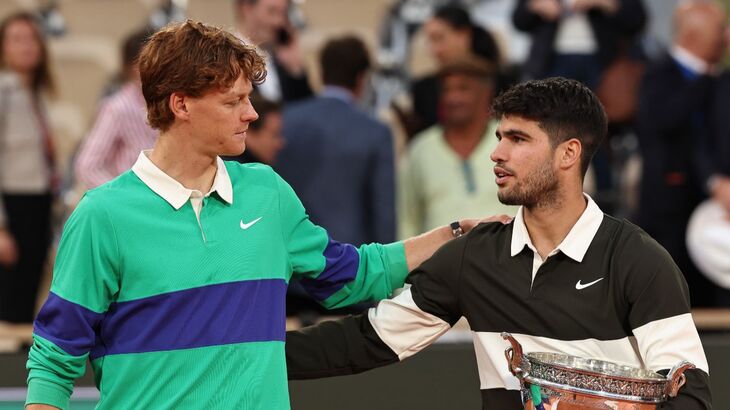 Янник Синнер и Карлос Алькарас