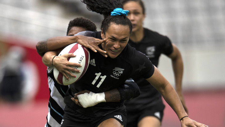 Фрагмент матча по регби-7